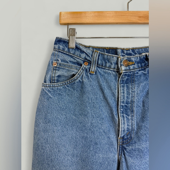 Levi's 816 Jeans Women Size 26 Light Blue Wash Vintage Denim Orange Tab Cotton - Picture 6 of 15